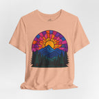 Stained Glass Sunset T-Shirt