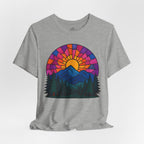 Stained Glass Sunset T-Shirt