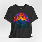 Stained Glass Sunset T-Shirt